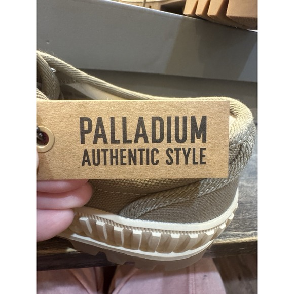 Palladium Unisex-Adult Plshock Og U Hi-Top Trainers Dusky Green Size 10 M 11.5 W - Picture 7 of 10